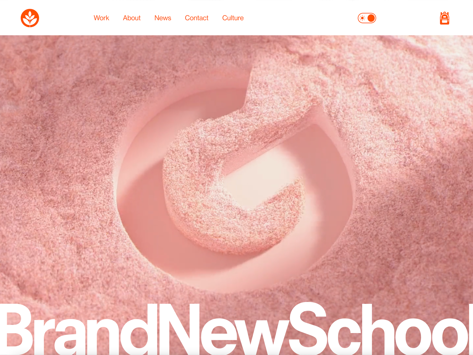 BrandNewSchool.com receives a feature on Awwwards